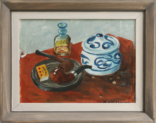 Vintage Mid Century Original Still Life Oil Painting