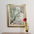 Load image into Gallery viewer, Vintage Mid Century Original Oil Painting "The Peach Tree" 1965
