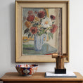Load image into Gallery viewer, Mid Century Vintage Original Still Life Painting from Sweden
