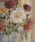 Load image into Gallery viewer, Mid Century Vintage Original Still Life Painting from Sweden
