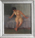 Load image into Gallery viewer, Vintage Figurative Original Oil Painting from Sweden
