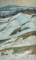 Load image into Gallery viewer, Mid Century Vintage Original Coastal Oil Painting from Sweden
