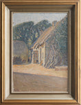 Load image into Gallery viewer, Vintage Original Farmhouse Oil Painting from Sweden
