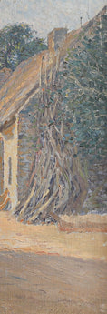 Load image into Gallery viewer, Vintage Original Farmhouse Oil Painting from Sweden
