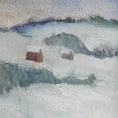 Load image into Gallery viewer, Vintage Art Room Mid Century Original Winter Landscape
