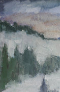 Load image into Gallery viewer, Vintage Art Room Mid Century Original Winter Landscape
