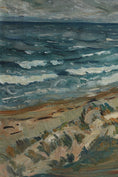 Load image into Gallery viewer, Mid Century Vintage Art Room Oil Painting from Sweden
