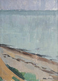 Load image into Gallery viewer, Vintage Mid Century Original Coastal Oil Painting
