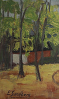 Load image into Gallery viewer, Mid Century vintage Original Landscape Oil Painting from Sweden
