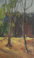 Load image into Gallery viewer, Mid Century vintage Original Landscape Oil Painting from Sweden
