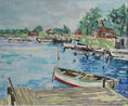 Load image into Gallery viewer, Vintage Mid Century Original Oil Painting from Sweden
