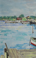 Load image into Gallery viewer, Vintage Mid Century Original Oil Painting from Sweden
