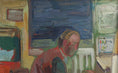 Load image into Gallery viewer, Vintage Portrait of Artist Working in Studio from Sweden
