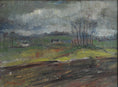 Load image into Gallery viewer, Mid Century Original LAndscape Oil Painting from Sweden
