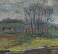Load image into Gallery viewer, Mid Century Original LAndscape Oil Painting from Sweden
