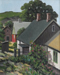 Load image into Gallery viewer, Vintage Art Original Oil Painting From Sweden
