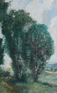 Load image into Gallery viewer, Vintage Art Room Original Landscape Oil Painting
