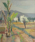 Load image into Gallery viewer, Vintage Art Room Mid Century Original Oil Painting from Sweden
