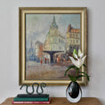 Load image into Gallery viewer, Vintage Original Stockholm Cityscape Oil Painting
