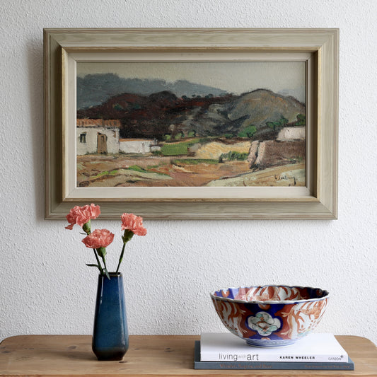 Mid Century Original Landscape Vintage By G Isaksson from Sweden