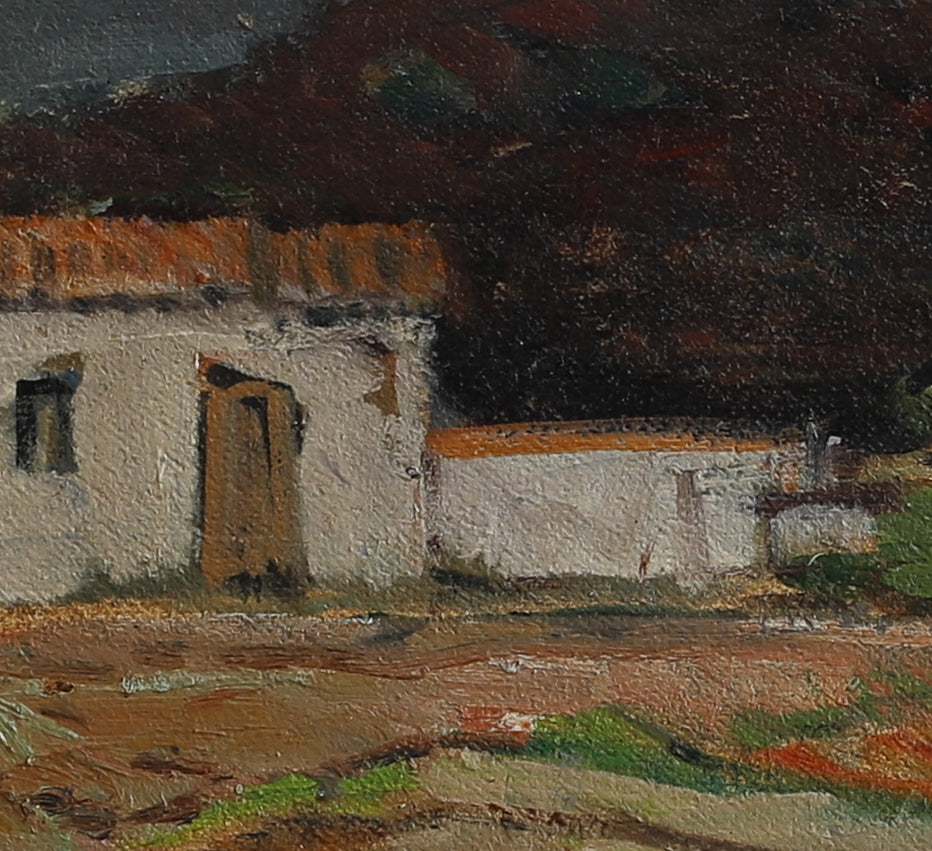Mid Century Original Landscape Vintage By G Isaksson from Sweden