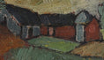 Load image into Gallery viewer, Vintage Art Room Original Farmhouse Painting from Sweden

