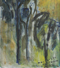 Load image into Gallery viewer, Mid Century Vintage Art Oil Painting from Sweden 1964
