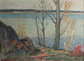 Load image into Gallery viewer, Vintage Mid Century Oil Painting from Sweden
