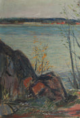 Load image into Gallery viewer, Vintage Mid Century Oil Painting from Sweden
