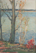 Load image into Gallery viewer, Vintage Mid Century Oil Painting from Sweden
