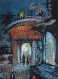 Load image into Gallery viewer, Mid Century Vintage Original Oil Painting of Paris
