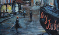 Load image into Gallery viewer, Mid Century Vintage Original Oil Painting of Paris
