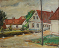 Load image into Gallery viewer, Vintage Original Landscape Oil PAinting from Sweden
