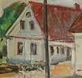 Load image into Gallery viewer, Vintage Original Landscape Oil PAinting from Sweden
