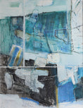 Load image into Gallery viewer, Vintage Original Abstrcat Oil Painting from Sweden
