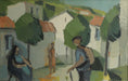 Load image into Gallery viewer, Mid Century Vintage Art Room Original Oil Painting from Sweden
