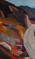 Load image into Gallery viewer, Original Mid Century Landscape Oil Painting from Sweden
