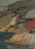 Load image into Gallery viewer, Mid Century Original Oil Painting From Sweden by G Isaksson
