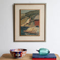 Load image into Gallery viewer, Mid Century Original Oil Painting From Sweden by G Isaksson
