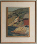 Load image into Gallery viewer, Mid Century Original Oil Painting From Sweden by G Isaksson
