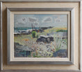 Load image into Gallery viewer, Vintage Coastal Oil Painting From Sweden by J Bören
