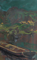 Load image into Gallery viewer, Affordable Art Mid Century Vintage Original Oil Painting  from Sweden
