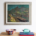 Load image into Gallery viewer, Affordable Art Mid Century Vintage Original Oil Painting  from Sweden
