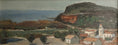 Load image into Gallery viewer, Mid Century Coastal Oil Painting Vintage Art from Sweden
