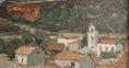 Load image into Gallery viewer, Mid Century Coastal Oil Painting Vintage Art from Sweden
