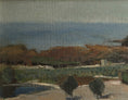 Load image into Gallery viewer, Mid Century Coastal Oil Painting Vintage Art from Sweden
