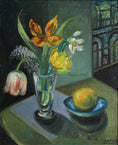 Load image into Gallery viewer, Mid Century Original Affordable Art Still Life from Sweden
