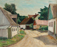 Load image into Gallery viewer, Charming Mid Century Original Oil Painting from Sweden 1959

