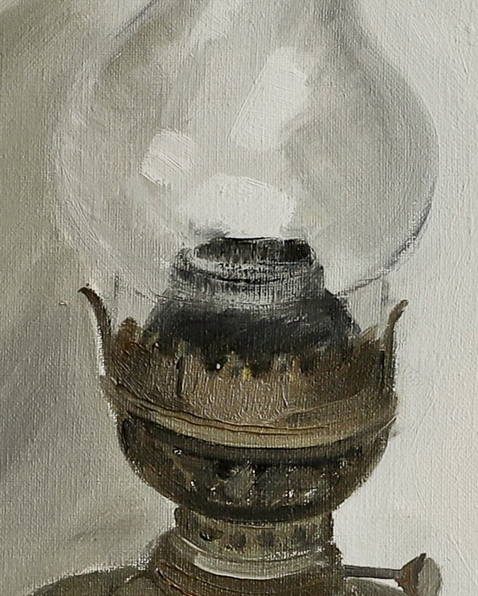 Affordable Art Vintage Original Still Life Painting from Sweden