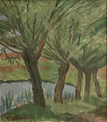 Load image into Gallery viewer, Affordable Art Original Landscape Oil Painting by H Lundström
